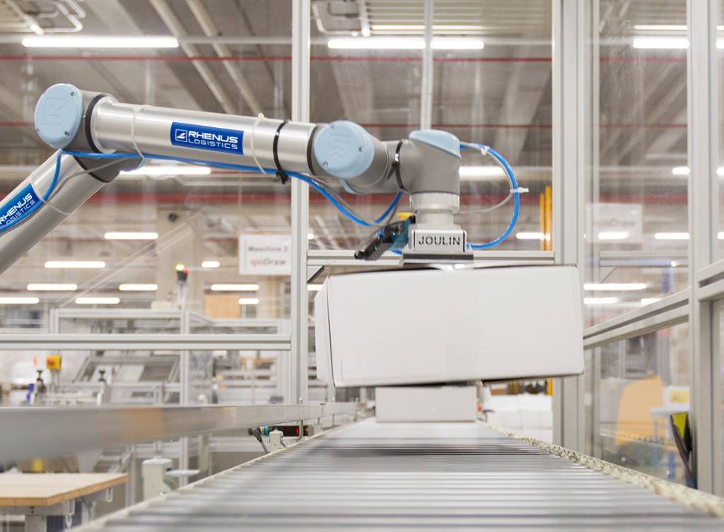 Logistics applications will continue to be a major growth area for robotics